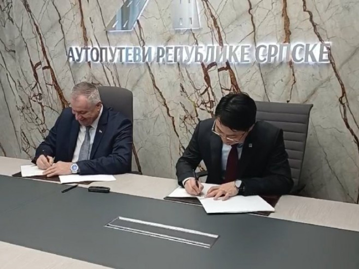 Potpisan ugovor o gradnji dionice auto - puta od Bijeljine do Brčkog