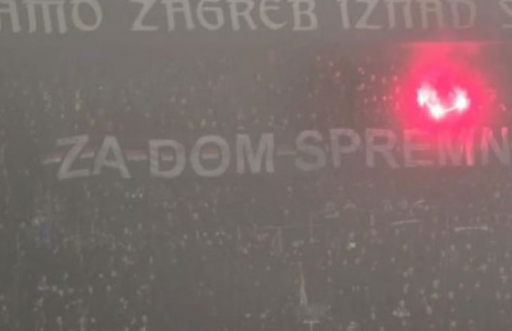 Ustaške poruke na utakmici Dinama, prozvan gradonačelnik