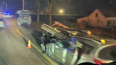 Sudar automobila i traktora kod Nove Topole, jedna osoba teško povrijeđena