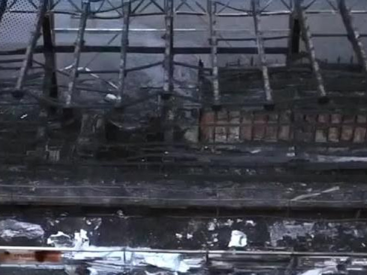 Navijači zapalili stadion