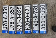 Vraćene registarske tablice uništava kako ko hoće