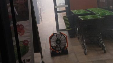 Osam vatrogasaca gasilo požar u “Tropiku”, oglasili se iz marketa