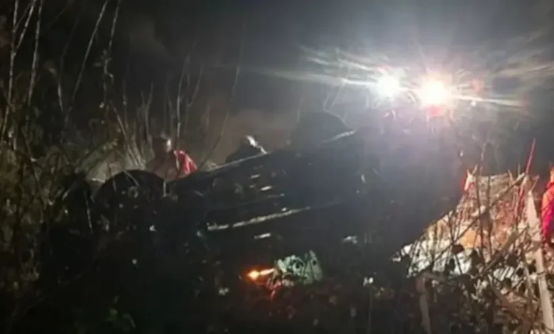 Teška nesreća kod Žepča: Auto sletio s nedovršenog nadvožnjaka