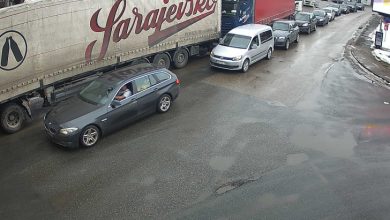 Gužva na dva granična prelaza