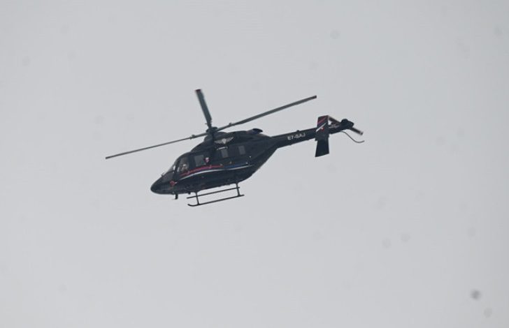 Spektakularan prelet helikoptera na svečanom defileu