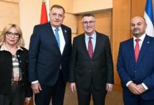 Delegacija Srpske na sastanku sa ministrom spoljnih poslova Izraela