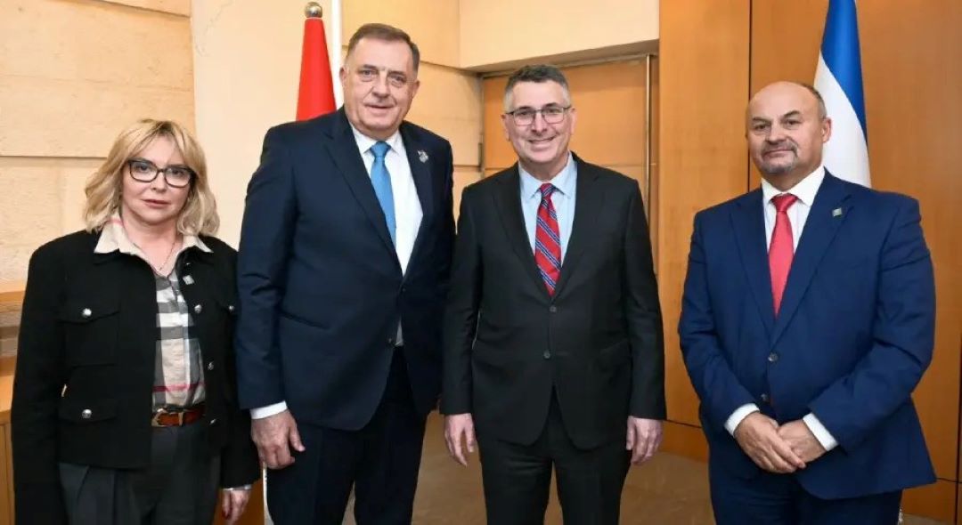 Delegacija Srpske na sastanku sa ministrom spoljnih poslova Izraela