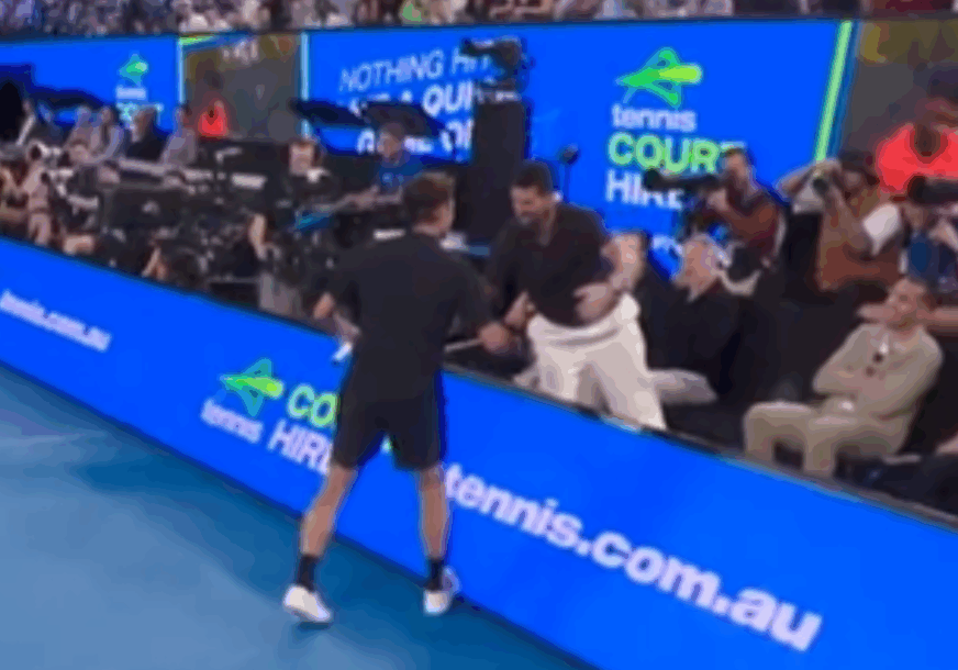 Svijet oduševljen snimkom: Federer ugledao Đokovića i sve zaustavio