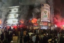 Tržni centar u Pakistanu pretvoren u pepeo, šest osoba poginulo