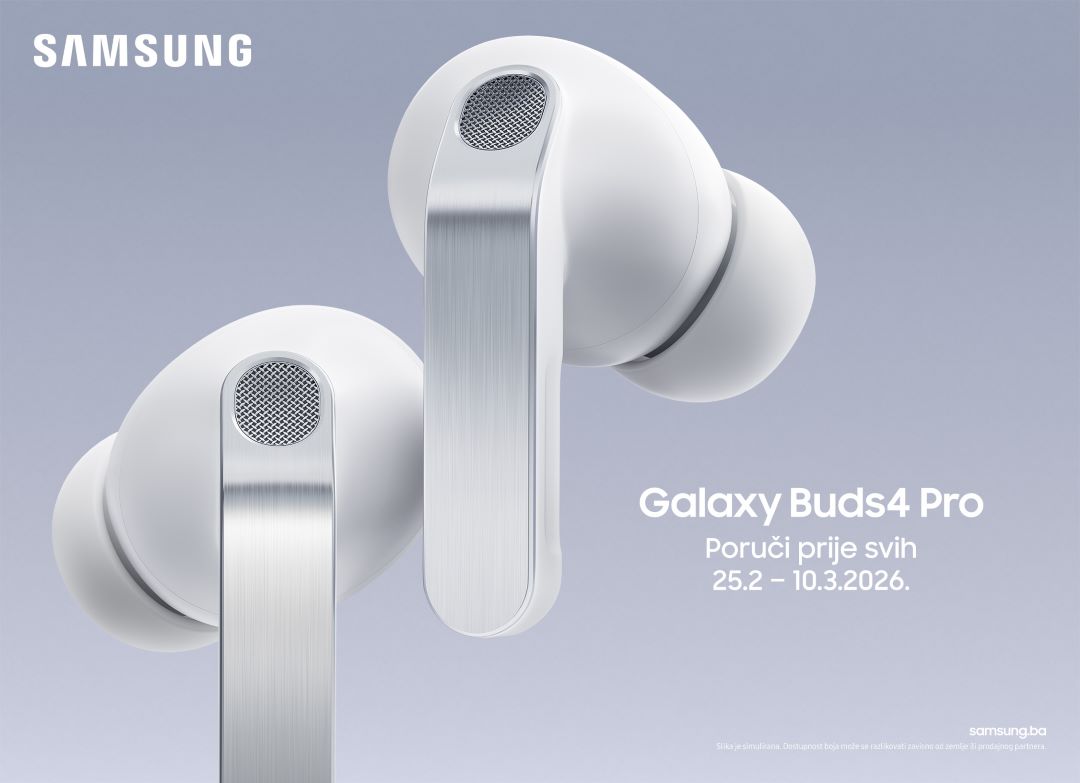 Samsung predstavlja Galaxy Buds4 seriju: Najbolji Hi-Fi zvuk dosad uz poboljšanu udobnost i savršeno pristajanje