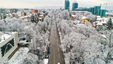 Sutra zahlađenje i padavine