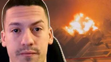 Zapaljeno vozilo Bake Praseta od milion maraka