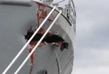 Teretni brod udario u čuvenog "Galeba"