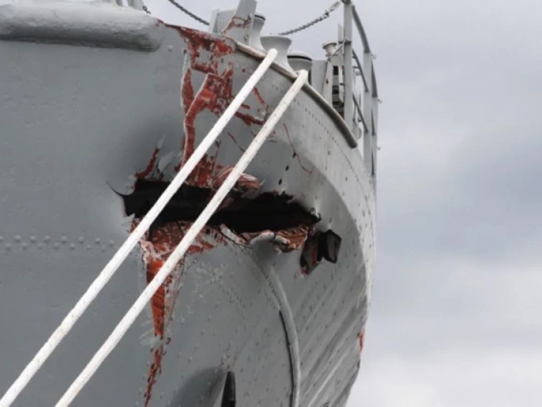 Teretni brod udario u čuvenog "Galeba"