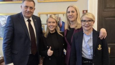 Delegacija Srpske u Bijeloj kući sa sekretarkom Donalda Trampa