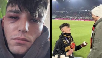 Fudbalski sudija zaprosio dečka na stadionu, pa dobio batine