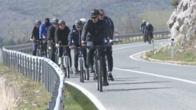 Biciklisti iz Ljubinja krenuli na hodočašće u manastir Ostrog