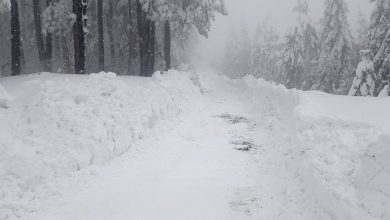 Na vrhu Kozare snijeg dva metra, putevi zavijani