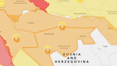 Narandžasto upozorenje zbog vjetra, kiše i snijega