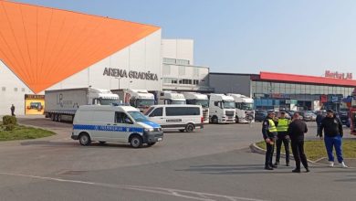 Prevoznici prekinuli proteste kod GP Gradiška