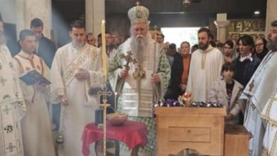 Mitropolit Joanikije služio pomen žrtvama NATO agresije