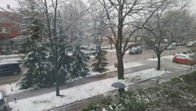 Banjaluka jutros pod snijegom