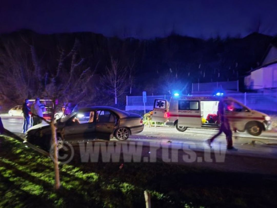 Težak udes u banjalučkom naselju Lauš, više povrijeđenih