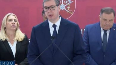 Aleksandar Vučić: Sa rukovodstvom Srpske o bezbjednosti i ugožavanju Srbije i regionalnog mira