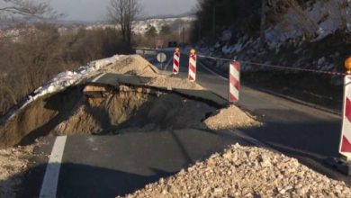 I dalje obustavljen saobraćaj na putu Bijeljina-Tuzla