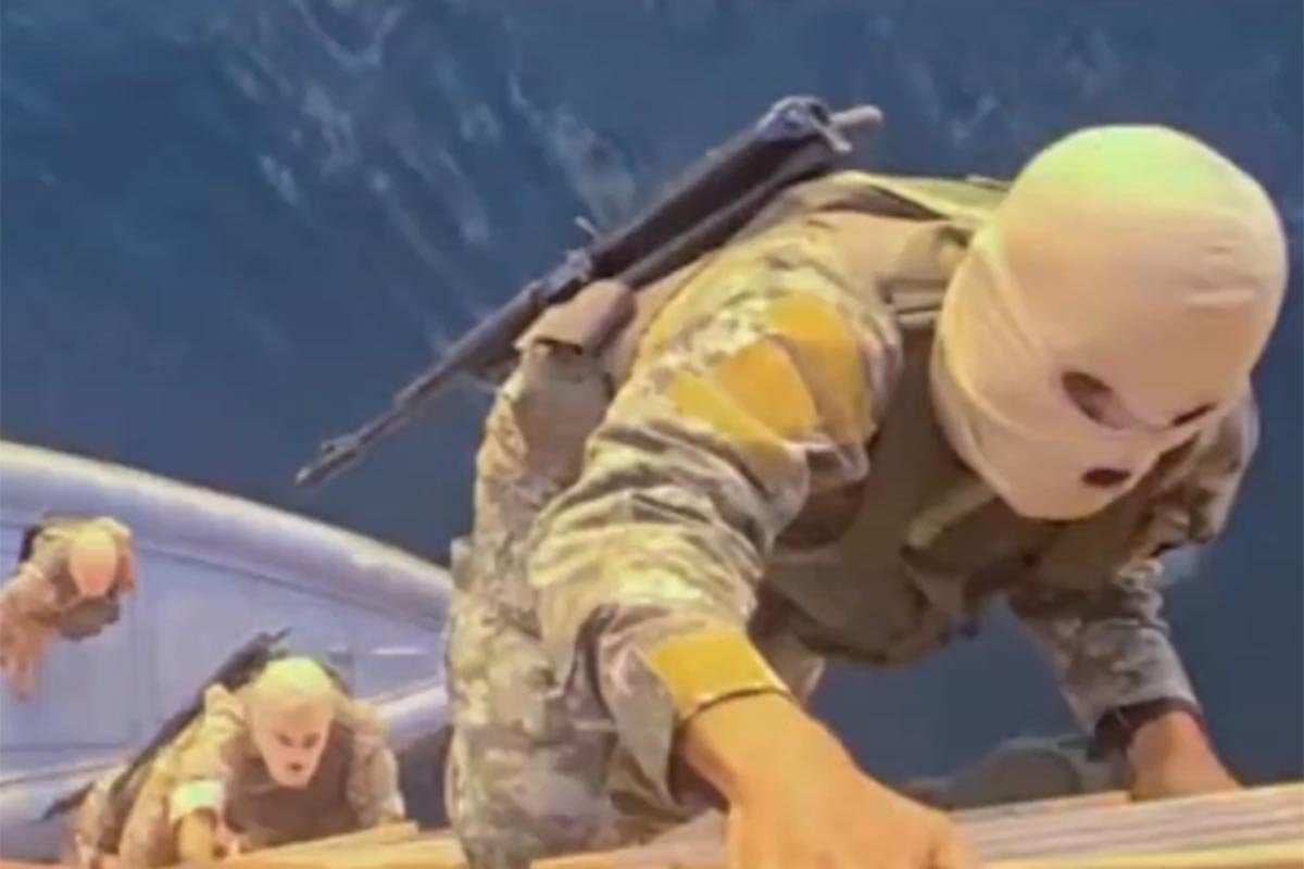 IRCG objavila snimak zapljene broda u Ormuskom moreuzu