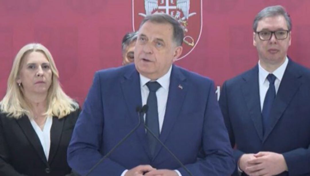 Dodik: Vojni savez Zagreba, Tirane i Prištine ugrožava bezbjednost srpskog naroda
