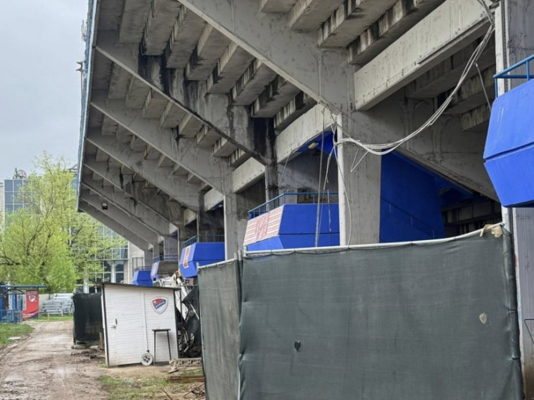 Radovi na istočnoj tribini Gradskog stadiona u Banjaluci gotovi do kraja juna