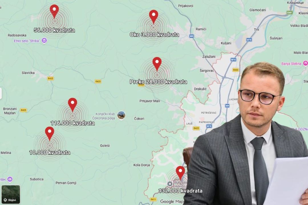 Pogledajte gdje Stanivuković planira dijeliti besplatne placeve