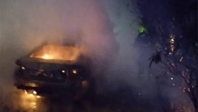 U Banjaluci u potpunosti izgorio automobil