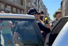Incident u Beogradu: Oboren muškarac tokom blokade raskrsnice, uhapšen vozač