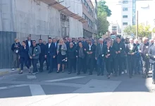 Srbi stigli u Dobrovoljačku uz jake mjere obezbjeđenja