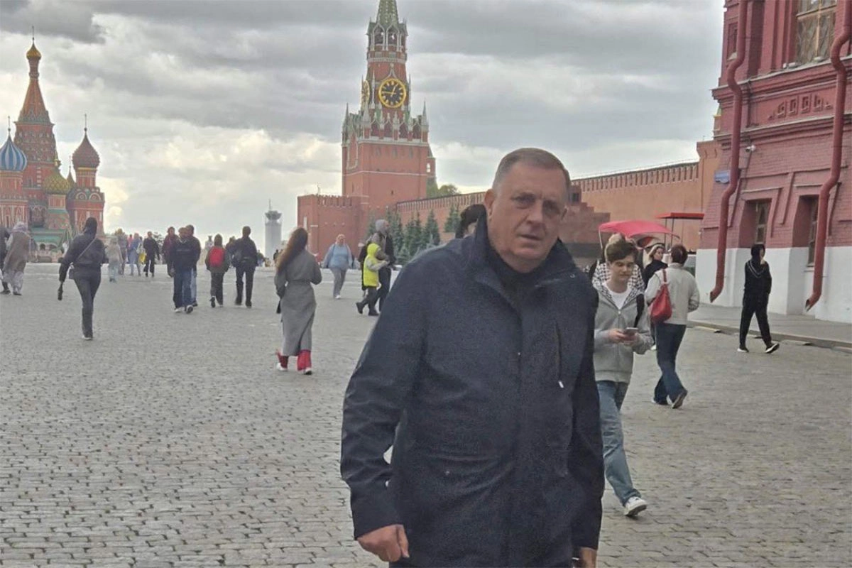 Dodik se oglasio iz Moskve