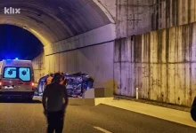 Stravična nesreća na auto-putu "9. januar": Autom sletio sa nadvožnjaka