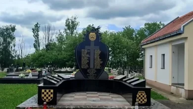 Evo kako izgleda preuređeni spomenik HVO kod Dervente
