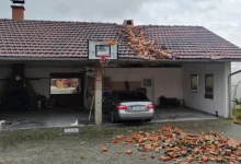 Nevrijeme u Srpcu: Vjetar obarao stabla, oštećeni krovovi kuća