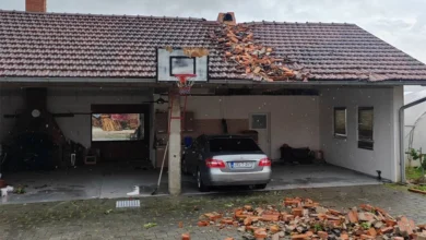 Nevrijeme u Srpcu: Vjetar obarao stabla, oštećeni krovovi kuća