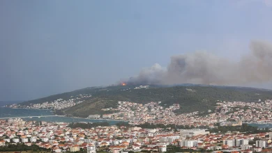 Veliki požar na Jadranu prijeti kućama: Dim i pepeo, ne može se disati