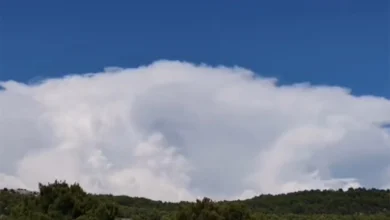Nevrijeme u Dalmaciji, udari gromova izazvali požare