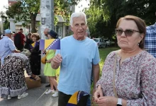 Protest ispred OHR