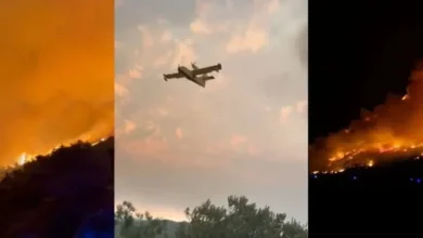 Bukti požar na Visu, vatra se brzo širi zbog suše i vjetra