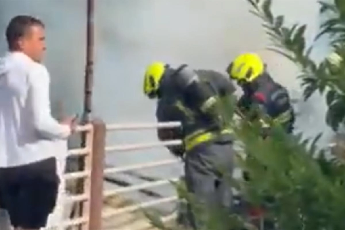 Požar u banjalučkom restoranu, eksplodirala plinska boca?