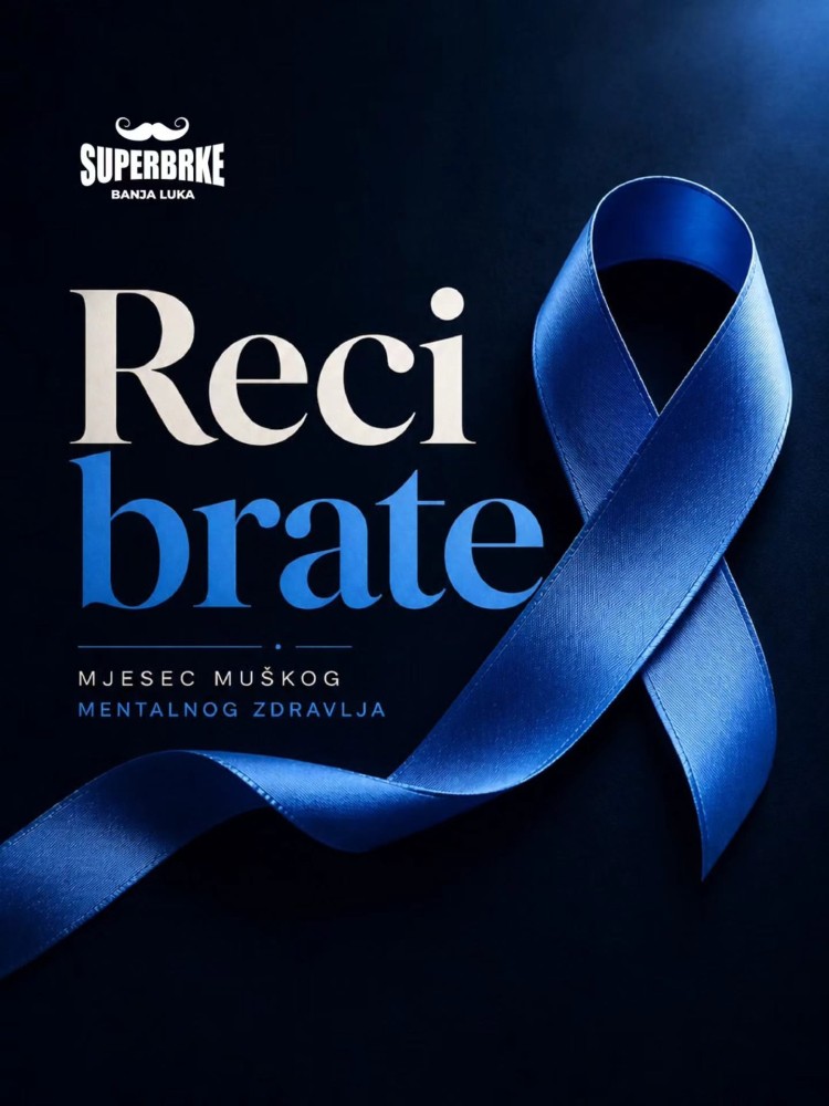 “Superbrke” pokrenule kampanju “Reci, brate” – Razgovor o mentalnom zdravlju muškaraca, u društvu gdje se od njih očekuje da budu snažni uprkos problemima, i dalje prate predrasude, zbog čega su “Superbrke” iz Banjaluke pokrenule kampanju “Reci, brate”.

Kampanja koju su osmislili trajaće tokom juna, a cilj im je da nizom aktivnosti skrenu pažnju na važnost brige o mentalnom zdravlju, podstaknu otvoren razgovor o problemima sa kojima se muškarci suočavaju i ohrabre svakoga da potraži podršku kada mu je potrebna.