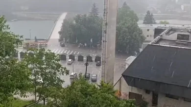Višegrad pogodilo jako nevrijeme: Ulice pod vodom, odroni na putu