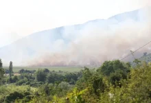 Veliki požar kod Čapljine prijeti kućama