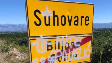Kod Zadra osvanuli grafiti s ustaškim simbolima